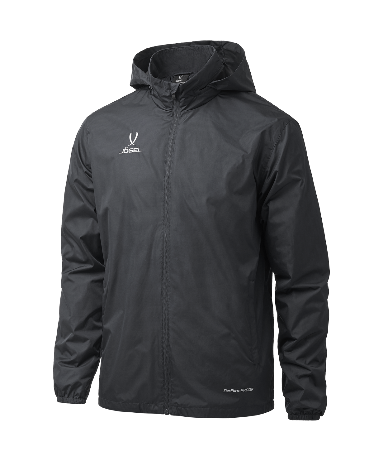 Куртка ветрозащитная JOGEL DIVISION PerFormPROOF Shower Jacket, черный