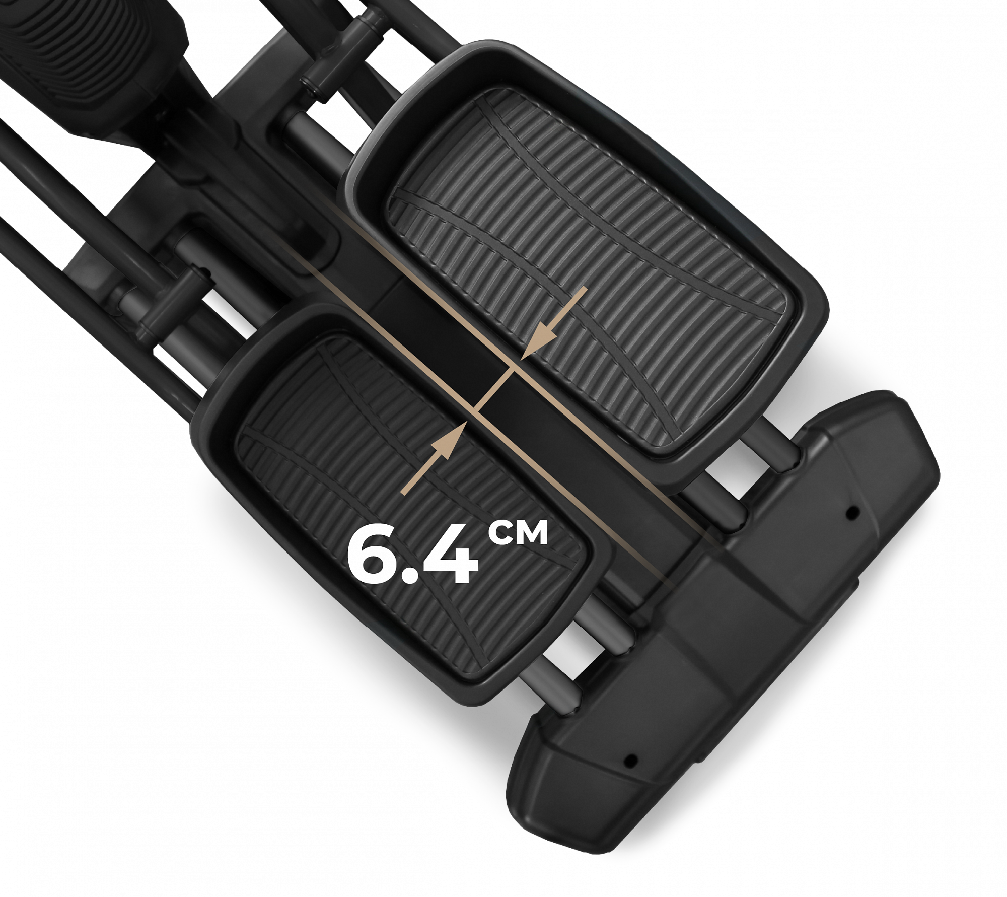 Эллиптический тренажер с автонаклоном профессиональный BRONZE GYM X800M