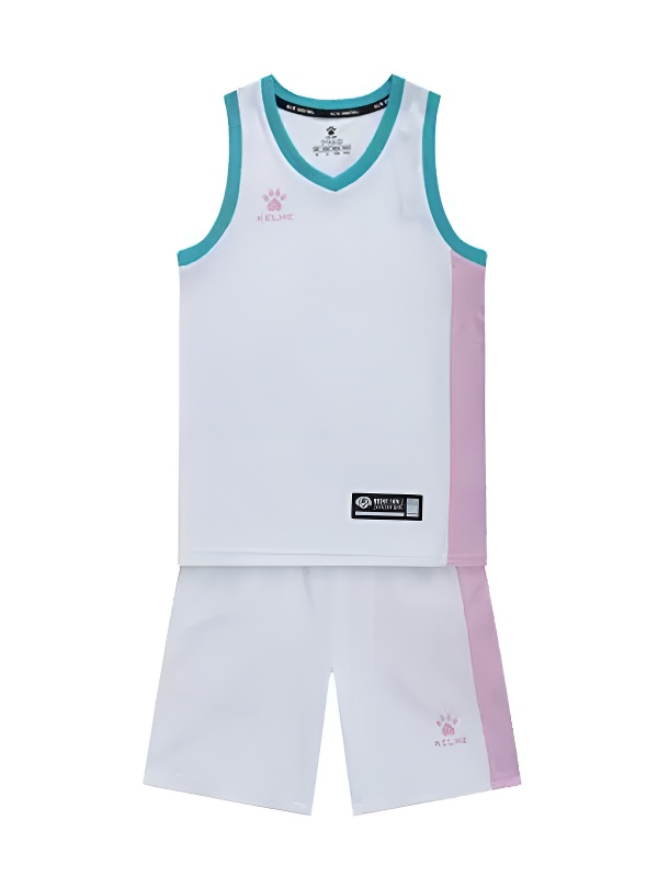 Детская баскетбольная форма KELME Basketball Set Kids White