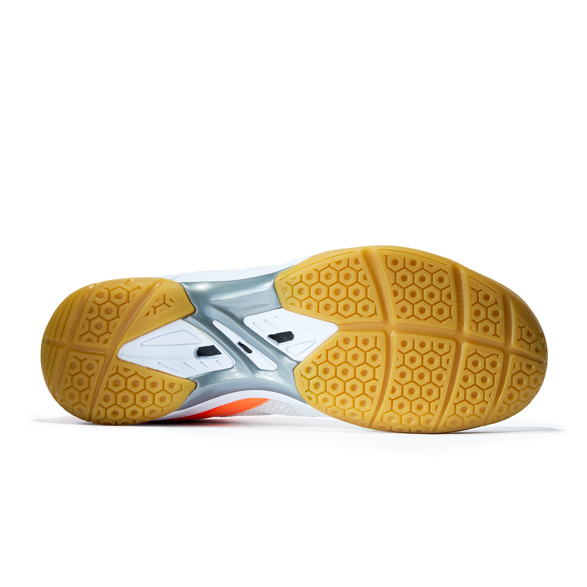 Бутсы зальные TORRES MAXIMA, TS134231-287-41, р.41, ЭВА,резина,ПУ,текстиль, бело-оранжевый