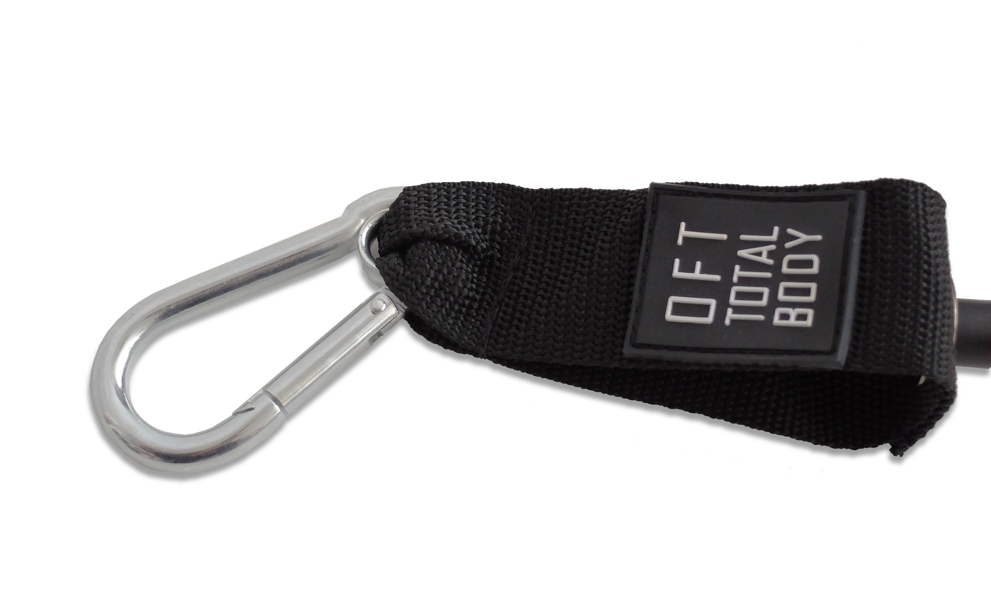 Эспандер из натурального латекса с карабинами сопротивление 40 lbs