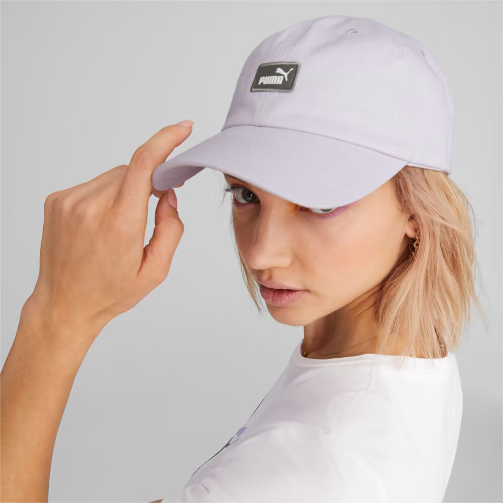 Бейсболка спорт. PUMA Ess Cap III 02366910, 100% хлопок, белый