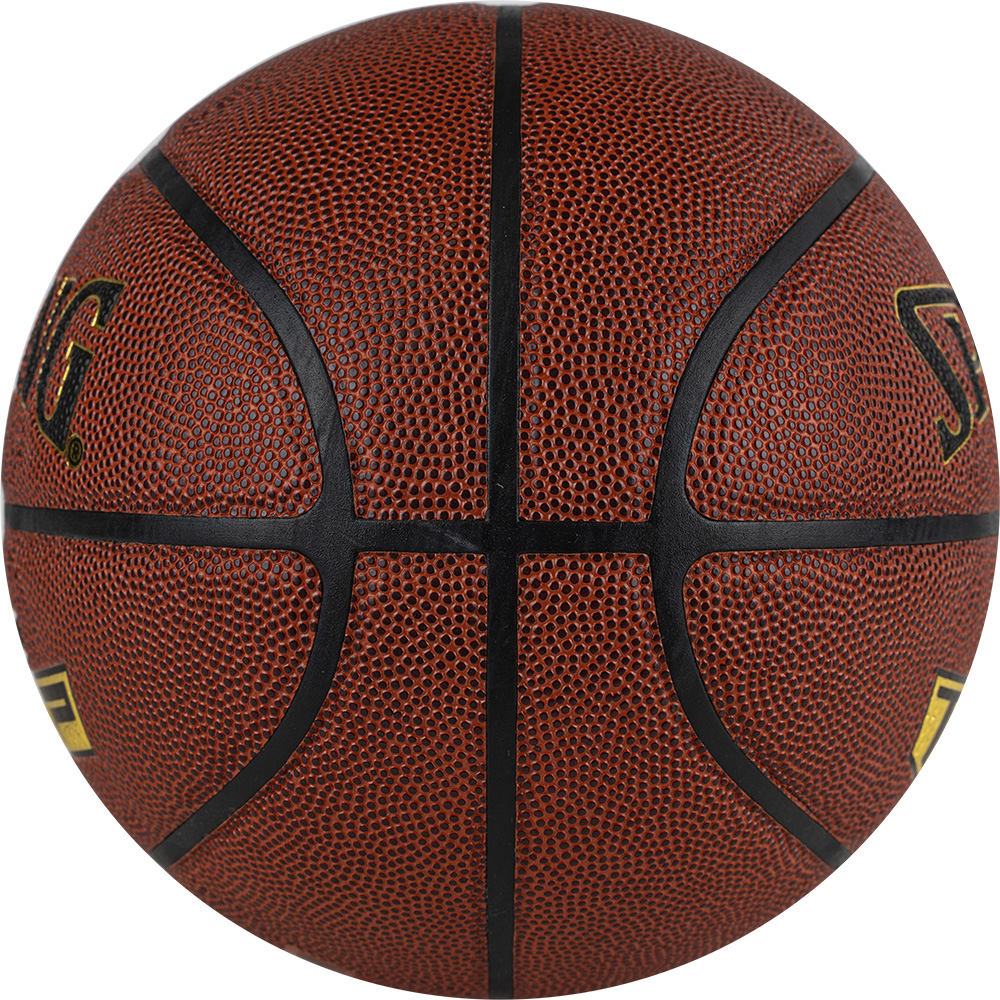 Мяч баск. SPALDING Grip Control 76875z,  р.7, композит. кожа (ПУ) коричневый