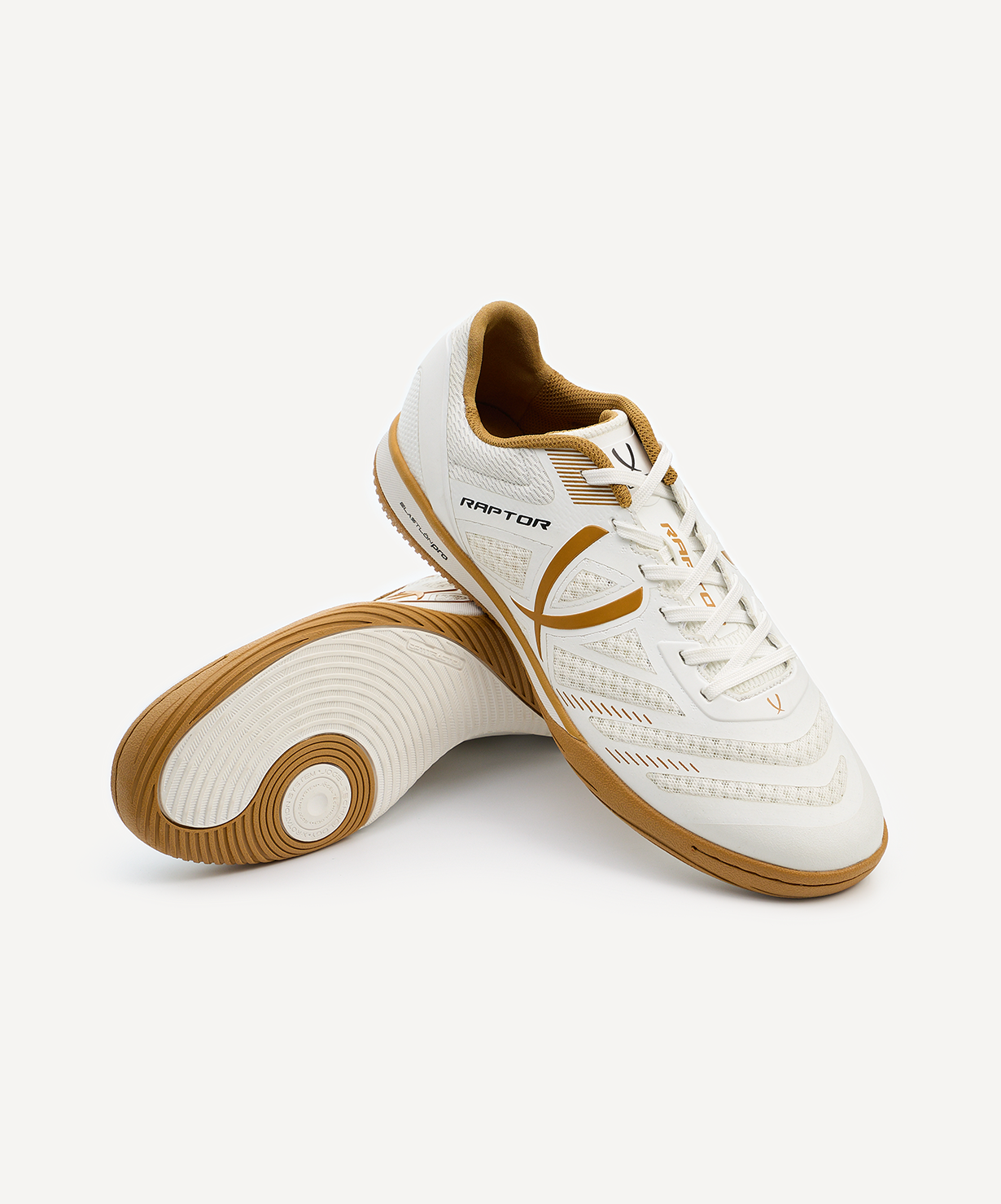 БЕЗ УПАКОВКИ Бутсы зальные JOGEL RAPTOR IN White/beige