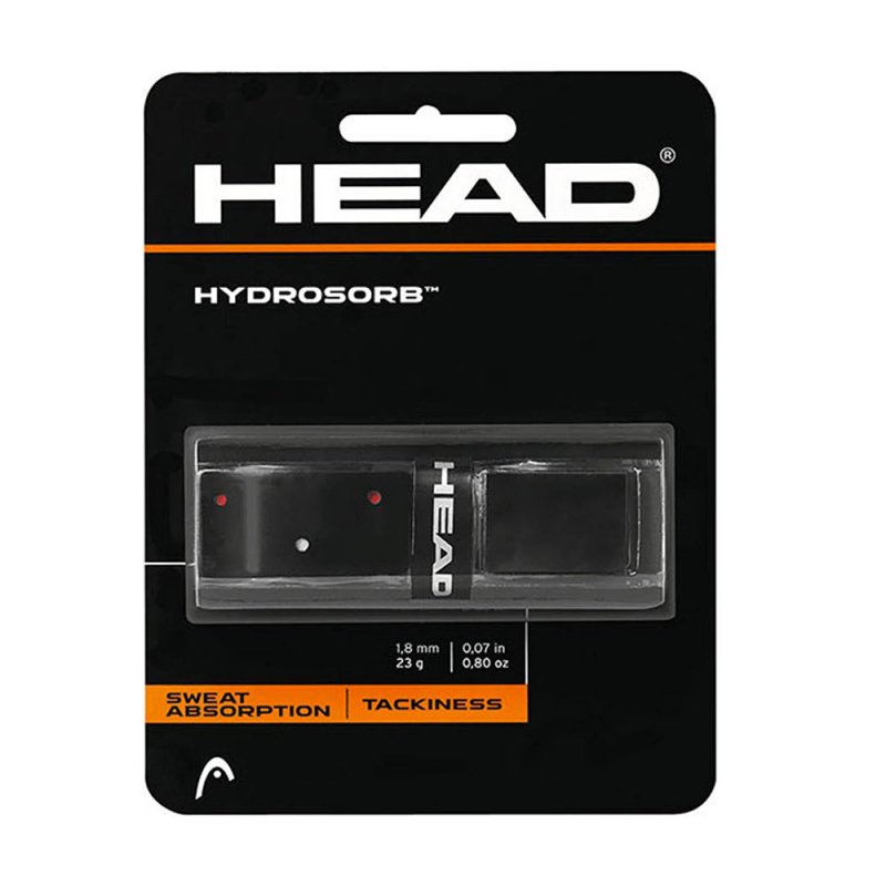 Базовый грип HEAD HydroSorb, 285014-BKRD, 1.8 мм, 1 шт, черно-красный