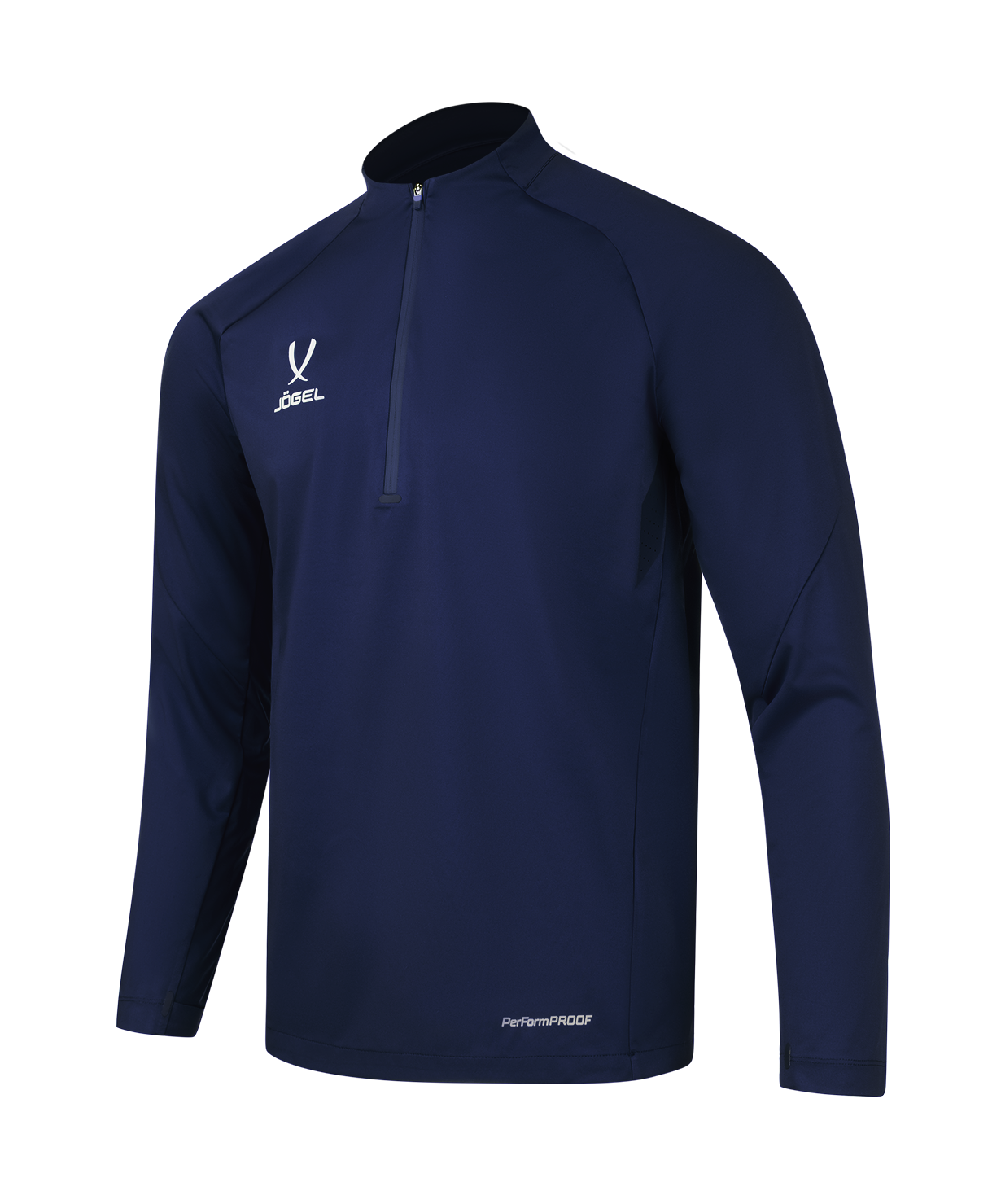 Джемпер ветрозащитный JOGEL PREMIER PerFormPROOF 1/4 Zip Wind Top, темно-синий