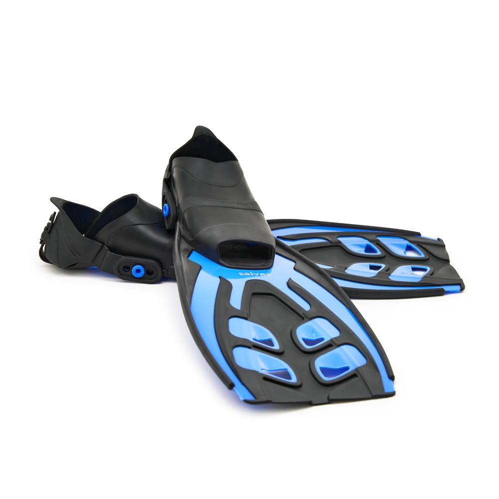 Ласты для плав. Salvas Tonic Dive, BA190SMBBSTS,TPR и Technoflex, р.S/M, синий