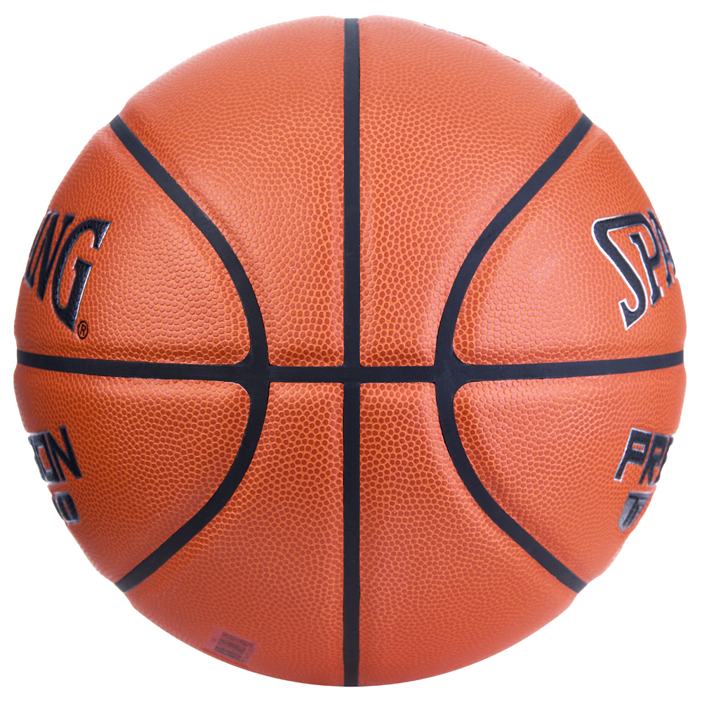 Мяч баск. SPALDING TF-1000 Precision 77526z, р.7, FIBA Appr,микр. zK-композит,нейл.корд, оранжевый