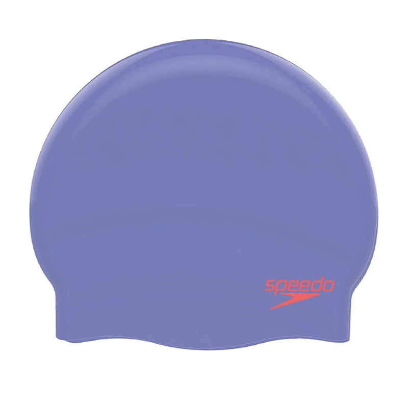 Шапочка для плав. дет. SPEEDO Molded Silicone Cap Jr, 8-70990D438, ФИОЛЕТОВЫЙ, силикон