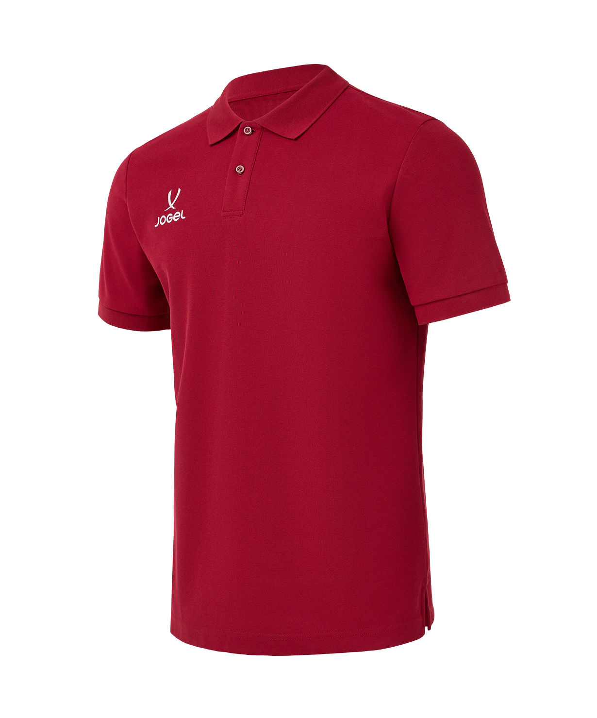 Поло JOGEL ESSENTIAL CVC Polo, темно-красный