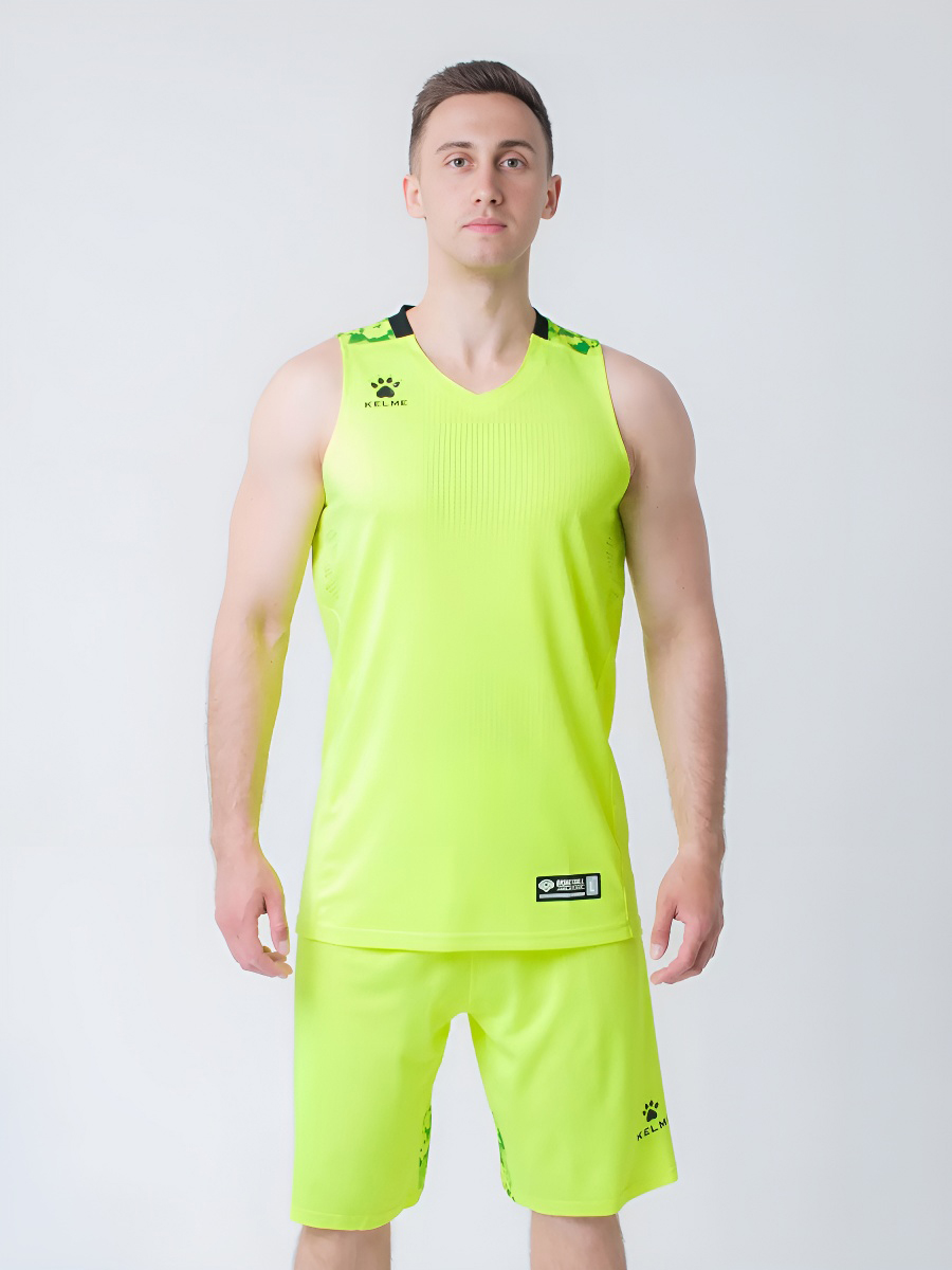 Баскетбольная форма KELME Basketball Set (Adults) Light Green