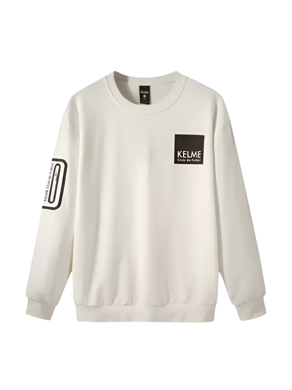 Свитшот KELME Men's Round Neck Sweater White