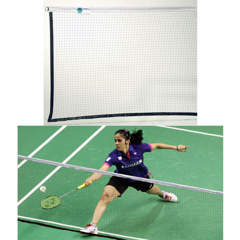 Сетка для бадминтона проф. EL LEON DE ORO, 18011000201, 1,2 мм ПА, черный