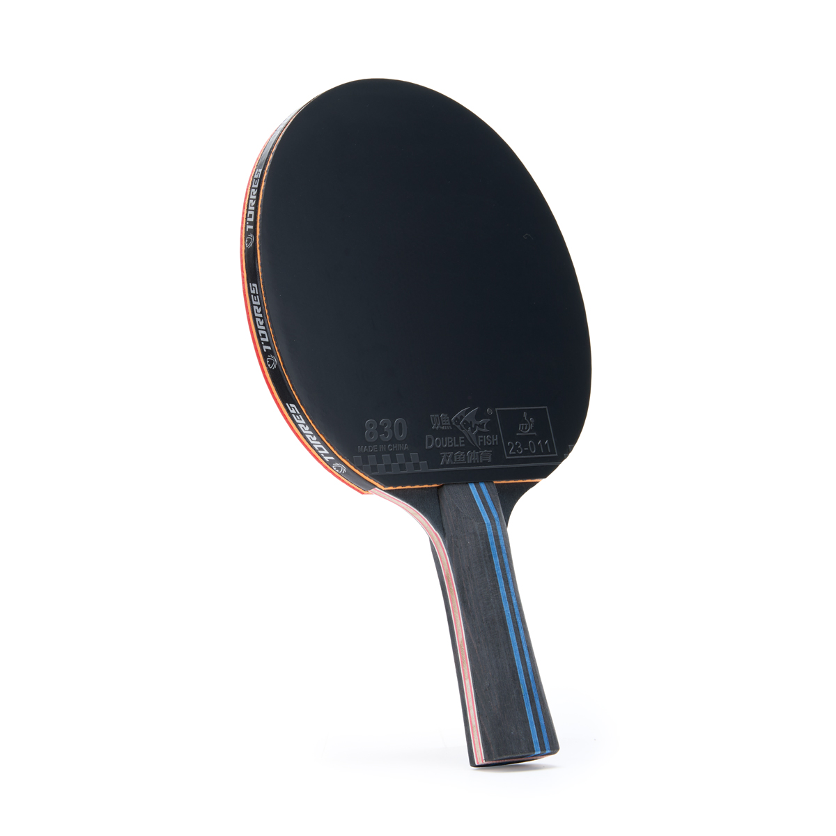 Ракетка для н/т TORRES Club 4*, TT23008, для тренировок, накладка 2,0 мм, конич. ручка