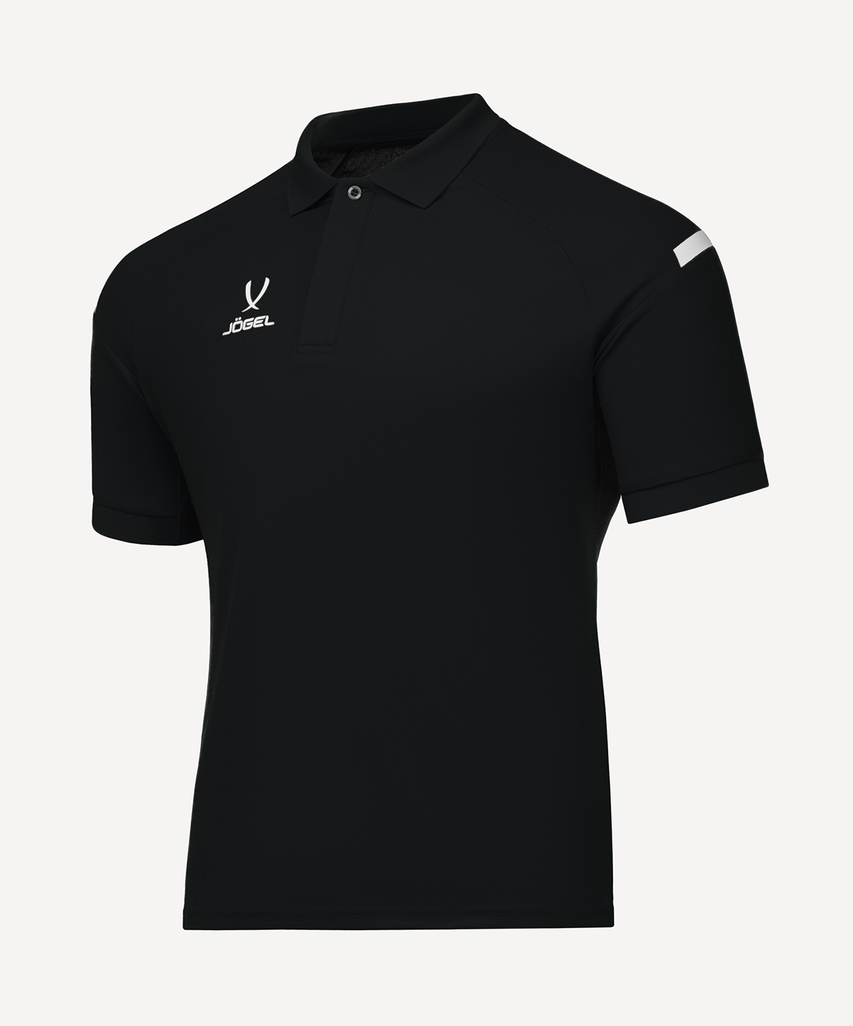 Поло JOGEL CAMP 2 Poly Polo, черный, детский
