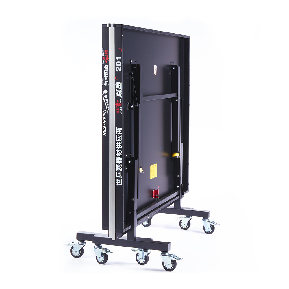 Стол для наст. тенниса DOUBLE FISH 201C-1, Indoor для закрытых помещений, толщина 18мм, синий