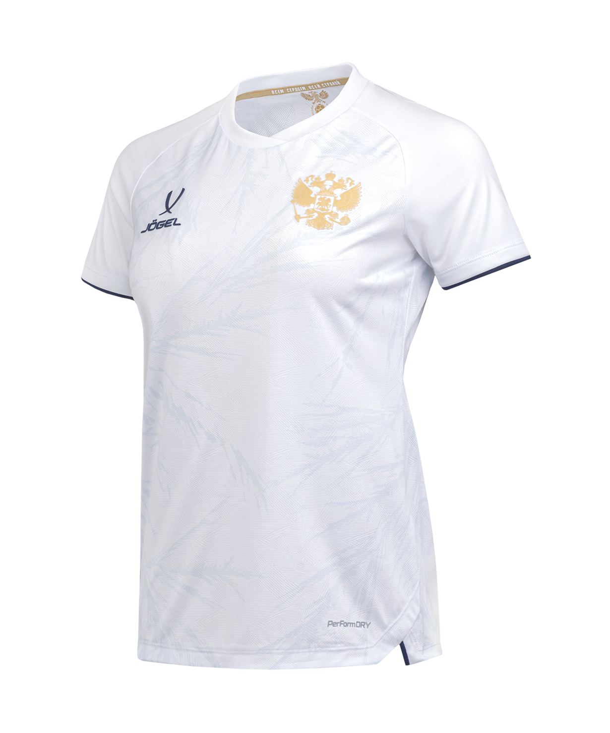 Футболка игровая женская JOGEL NATIONAL PerFormDRY Away Jersey W, белый