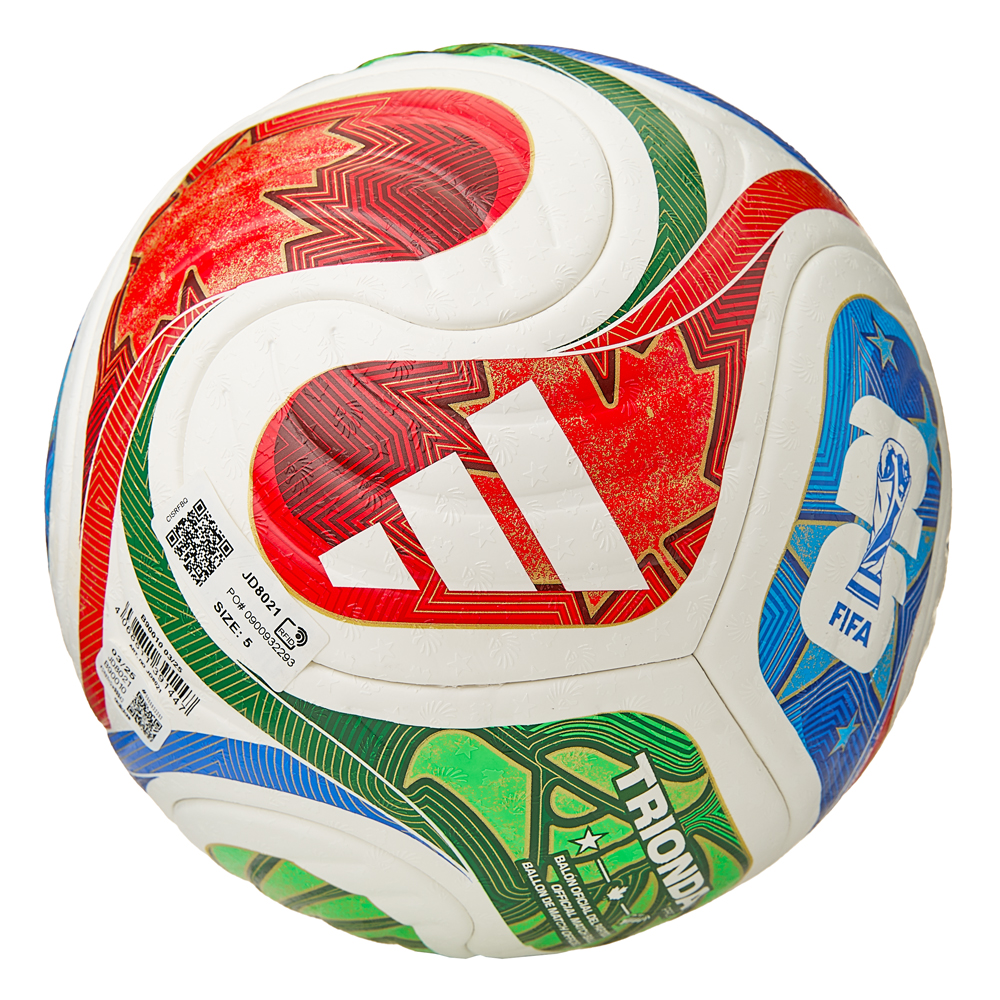 Мяч футб. ADIDAS WC26 Trionda PRO, JD8021, р.5, FIFA Quality Pro, 4 пан, ПУ, термосш, мультиколор