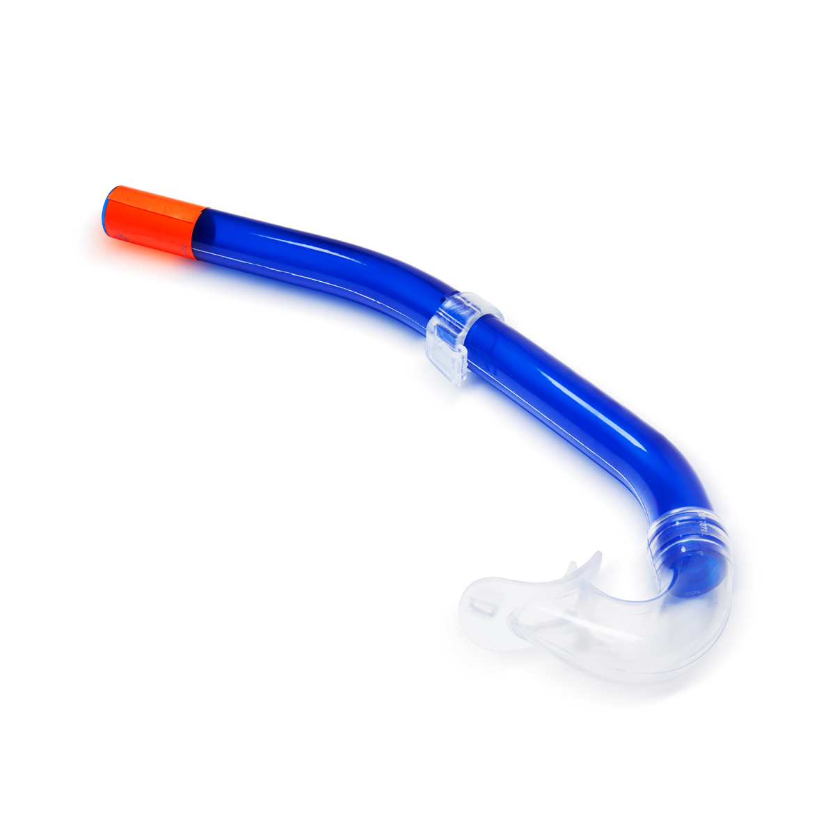 Трубка плавательная Salvas Fizzy Snorkel, DA137T0BTSTS, р. L, синий