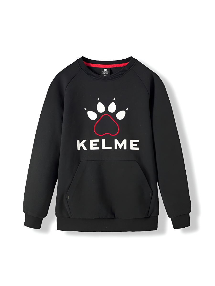Детский свитшот KELME Boy's Hooded Sweatshirt Black