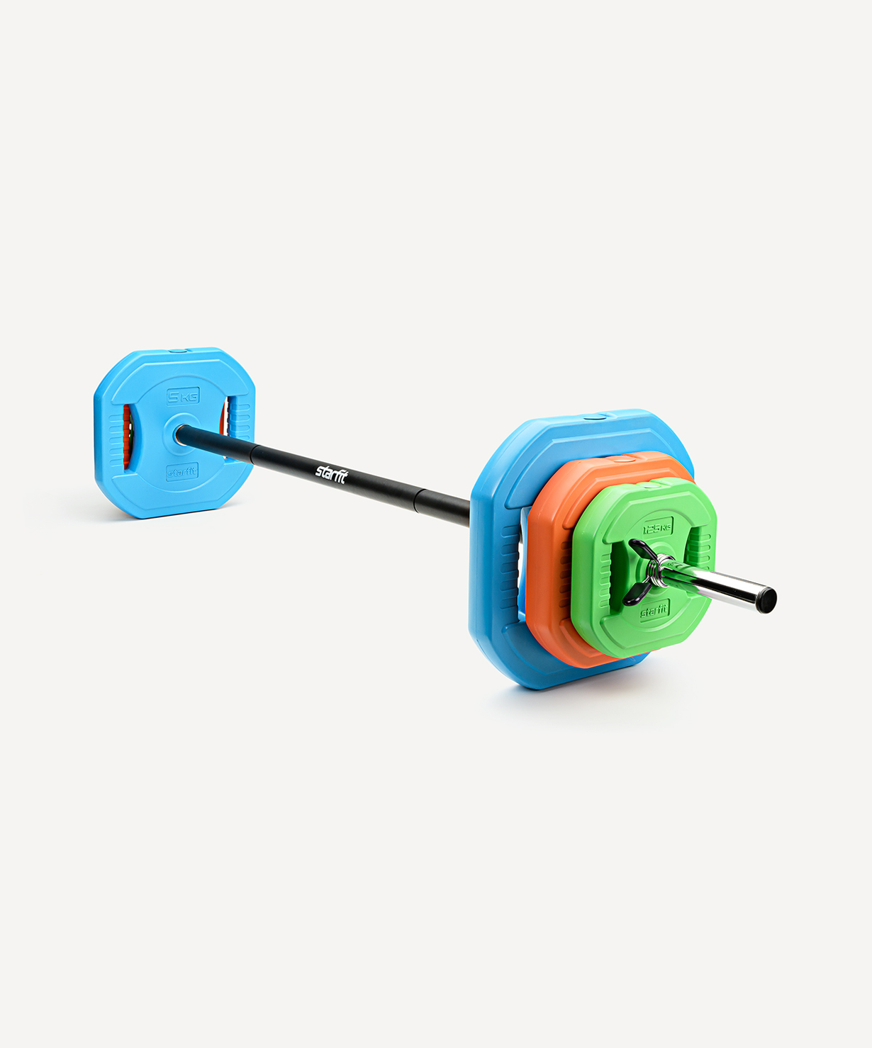 Штанга для бодипампа с разборным грифом STARFIT BB-711, 19,5 кг