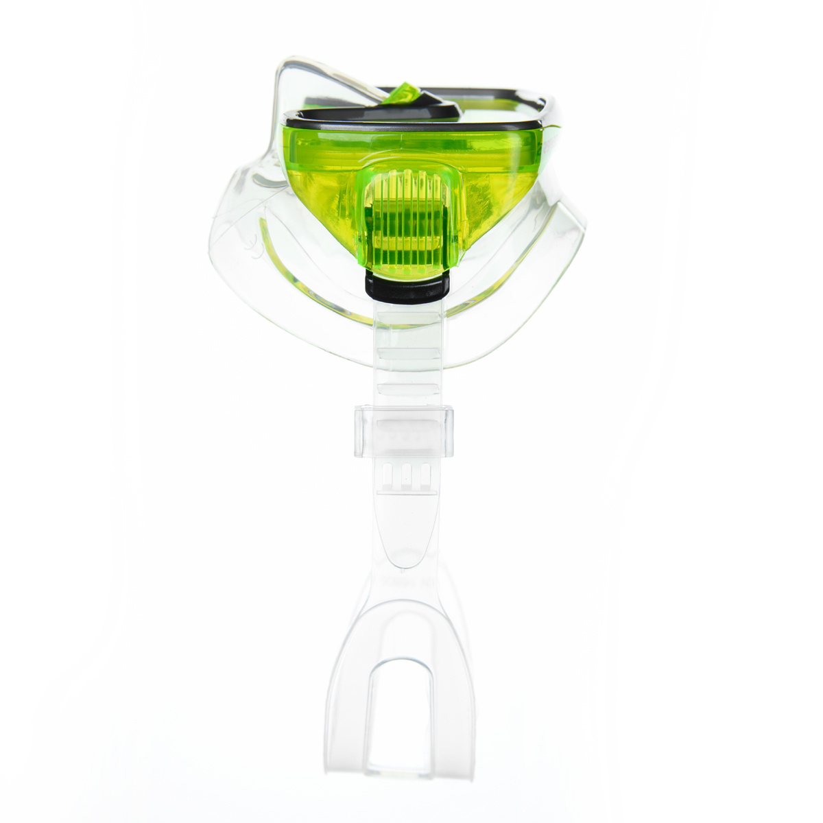 Маска для плав. Salvas Geo Jr Mask, CA105S1GYSTH, безопасн.стекло, силикон, р. Junior, желтый