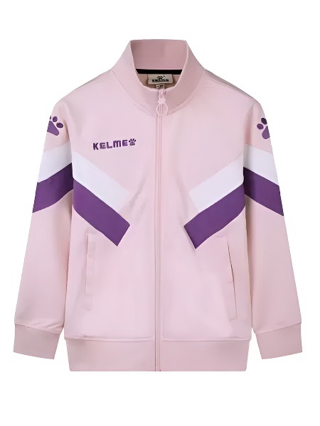 Детская олимпийка KELME Training Jacket Kids Pink