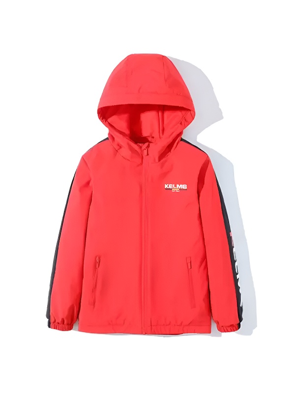 Детская толстовка KELME Boy's Hooded Sweatshirt Red
