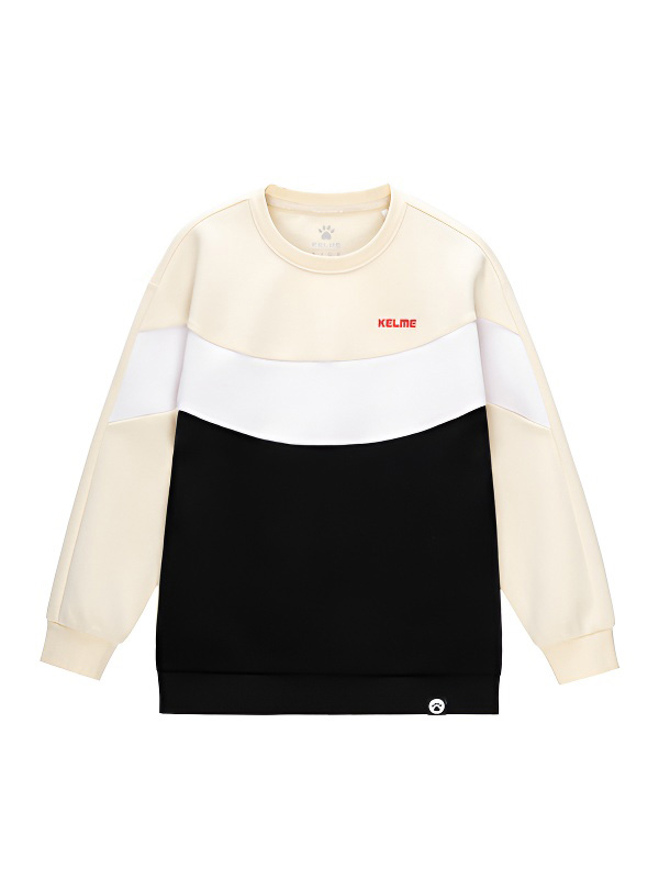 Детский свитшот KELME Round Neck Sweater Beige