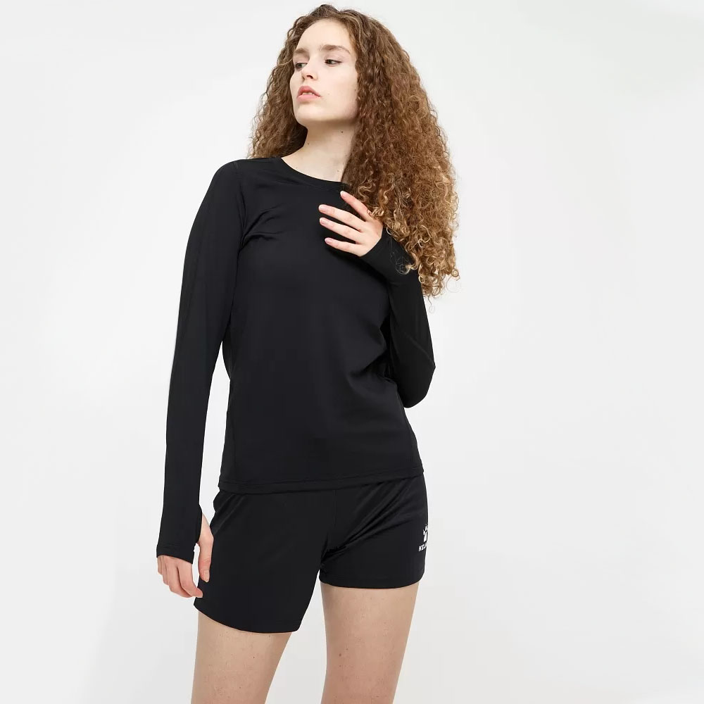 Футболка с длинным рукавом KELME Tech fit, 3891112-000-2XL, р.2XL, полиэстер, спандекс, черный