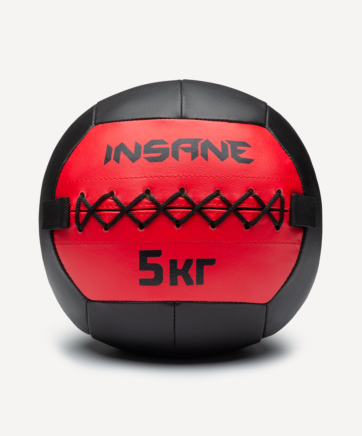 Медбол INSANE IN24-WB100, 5 кг, красный