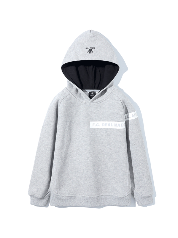 Детское худи KELME Boy's Hooded Sweatshirt Grey