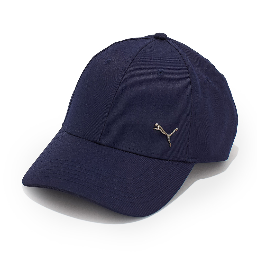 Бейсболка спорт. PUMA Ess Metal Cat BB Cap, 02599406, 100% полиэстер, темно-синий