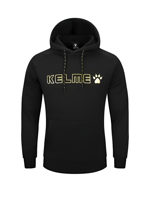Худи KELME Hooded Velvet Sweater Black