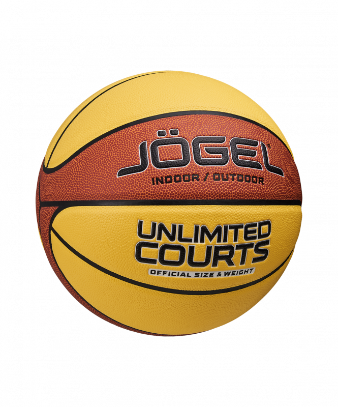 Мяч баскетбольный JOGEL UNLIMITED COURTS №7, размер 7