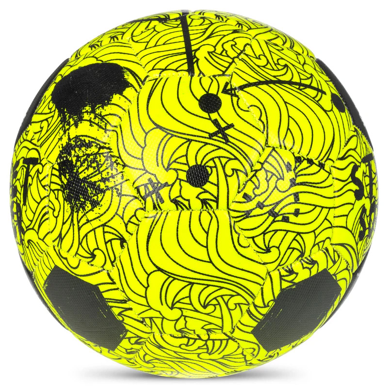 Мяч футб. SELECT Street Soccer, 0955265551, р.4,5, 32 пан., ПУ, маш.сш., желто-черный