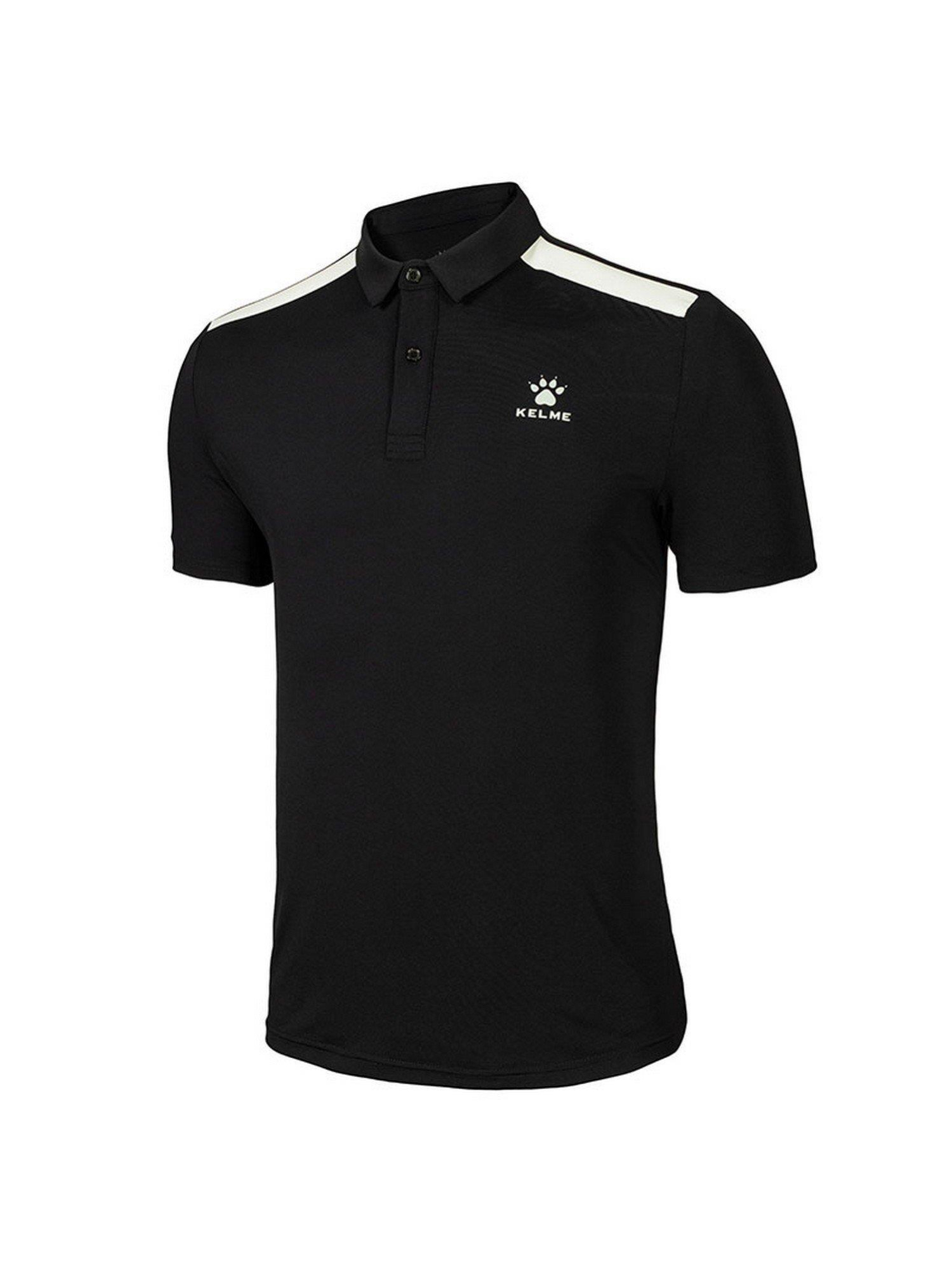 Футболка-поло KELME Short Sleeve Polo Shirt Black