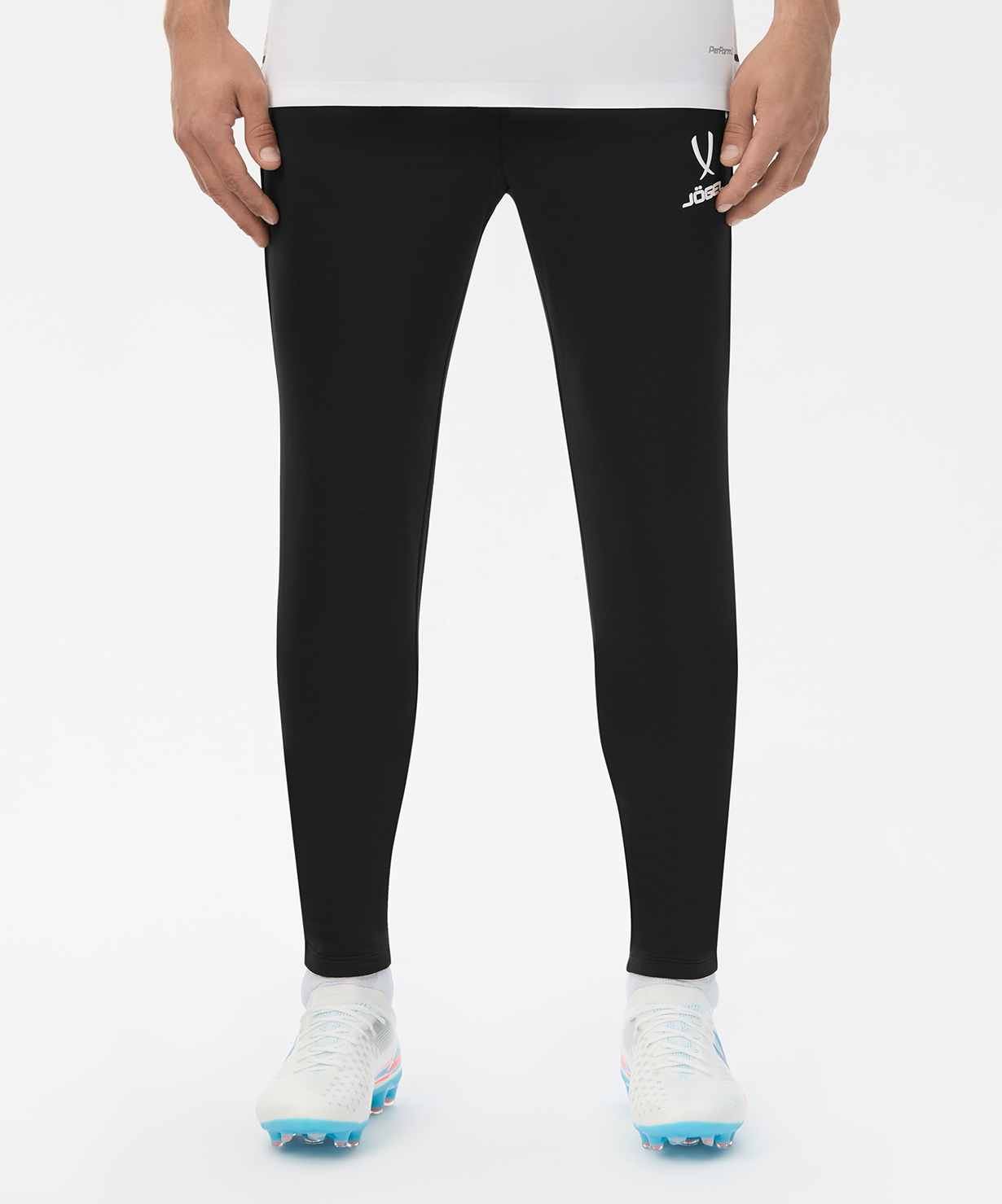 Брюки тренировочные с карманами JOGEL PREMIER PerFormDRY Training Pants, черный, размер L