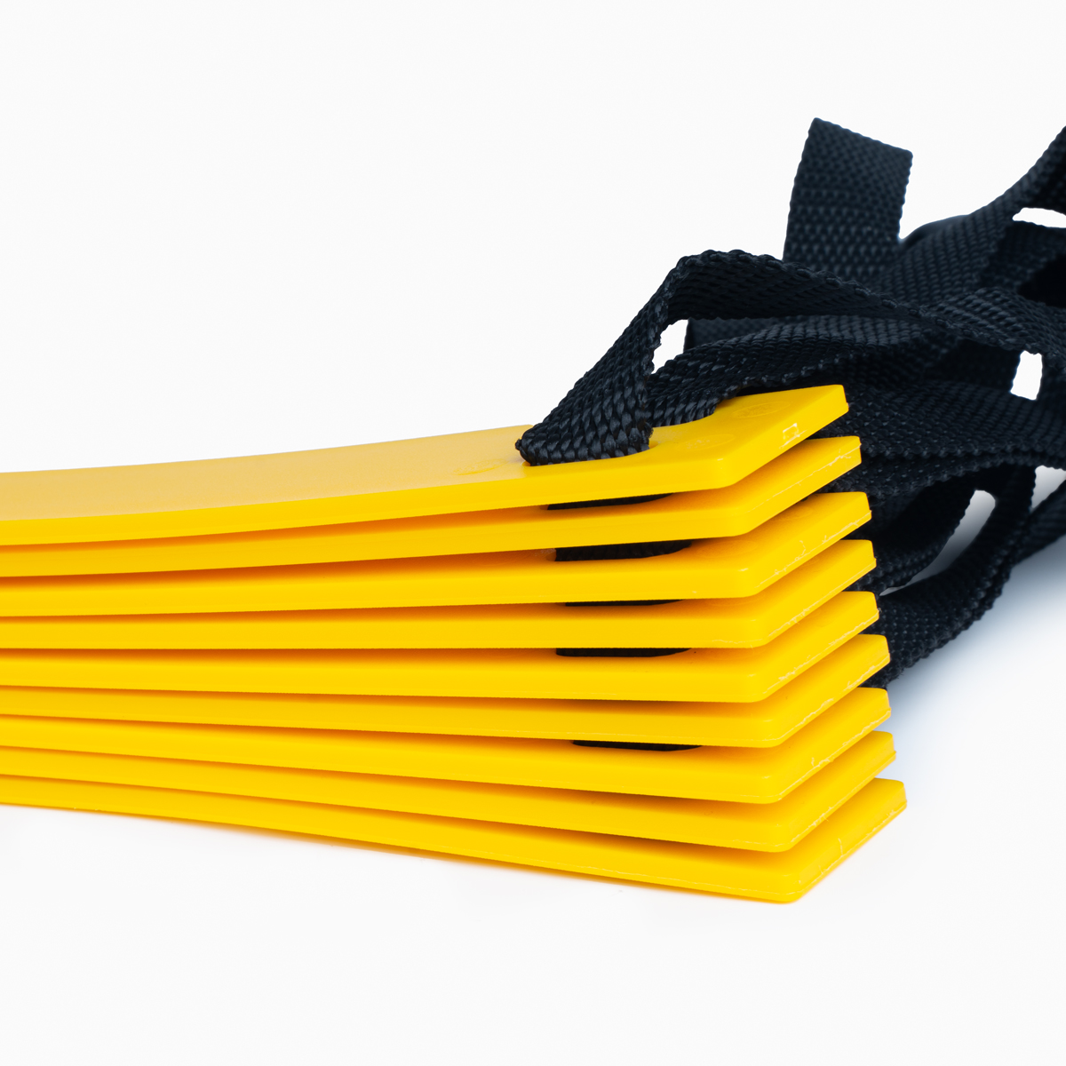 Лестница для трен. TORRES, TR1018, дл. 4 м, пластик, полиэстер, желт-черн