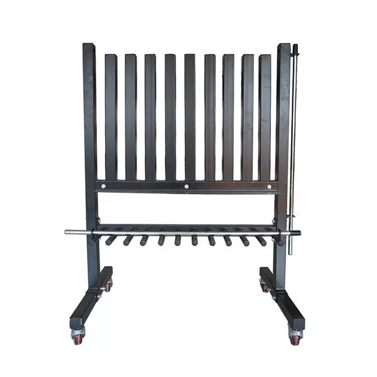 Стойка для виниловых гантелей вертикальная мобильная до 50 пар