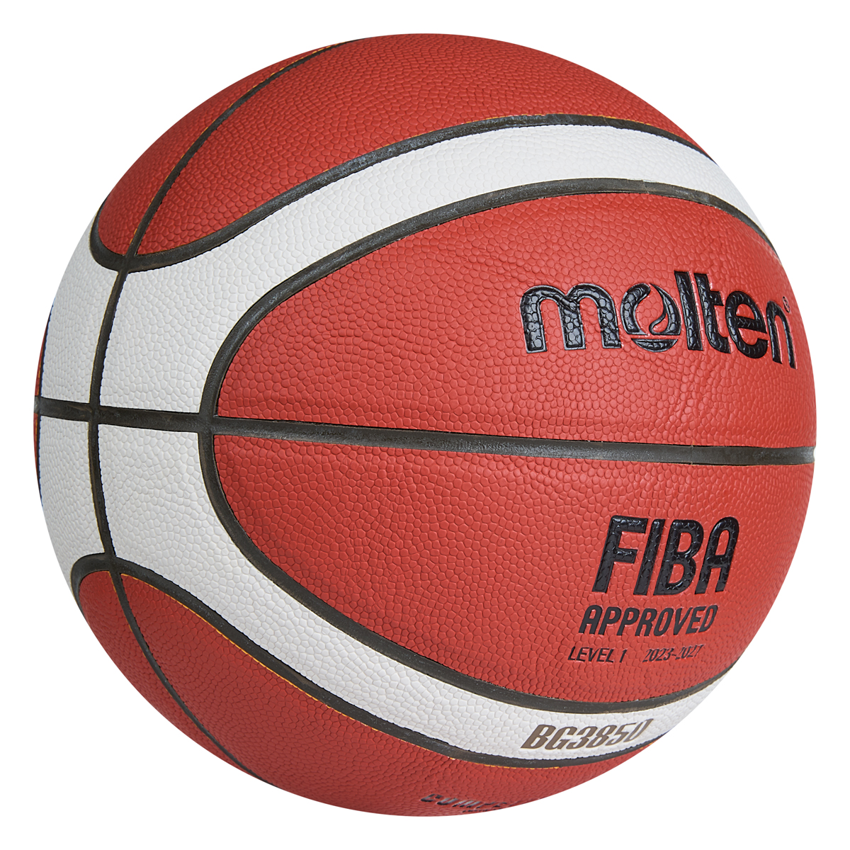 Мяч баск. MOLTEN B6G3850 р.6, FIBA Appr, синт.комп.кожа (ПУ),12 пан,бут.кам,нейл.корд,кор-беж-чер