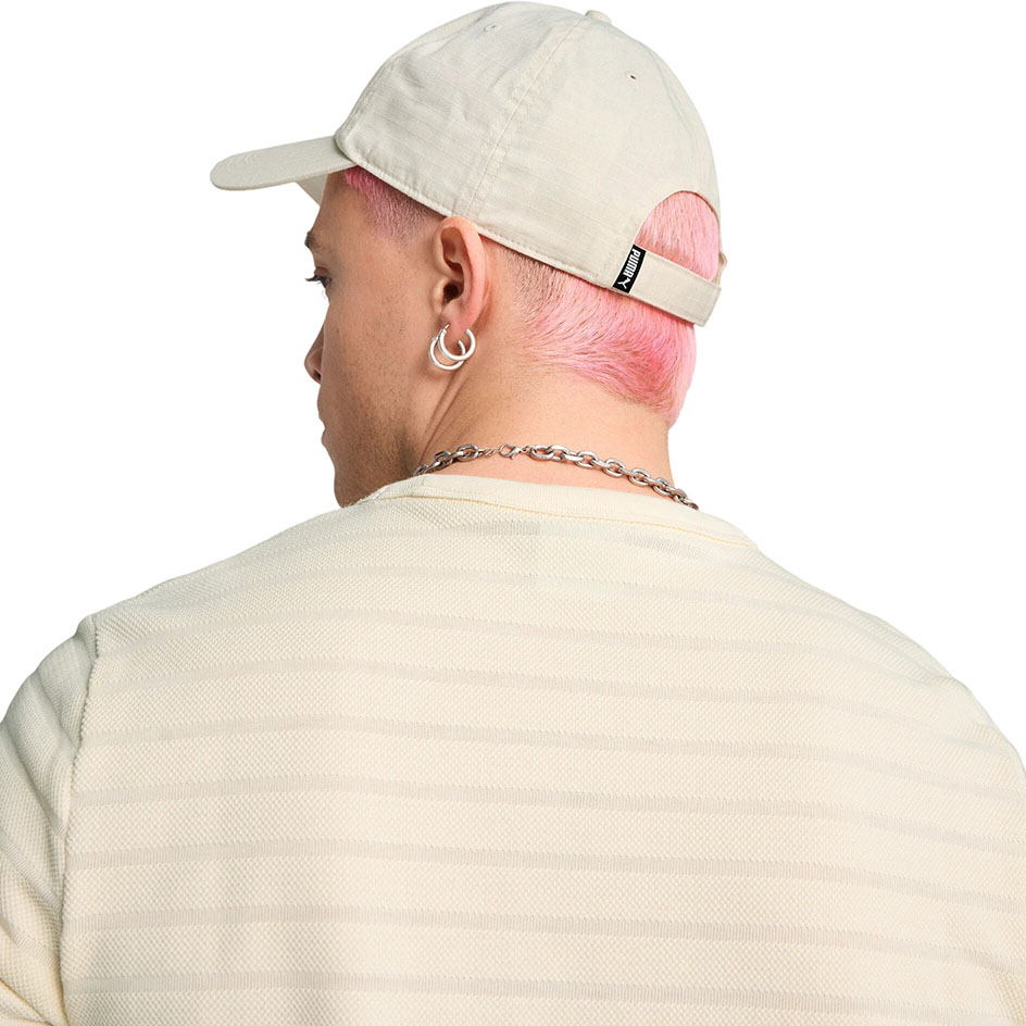 Бейсболка спорт. PUMA ESS Elevated BB Cap, 02598302, 100% хлопок, бежевый
