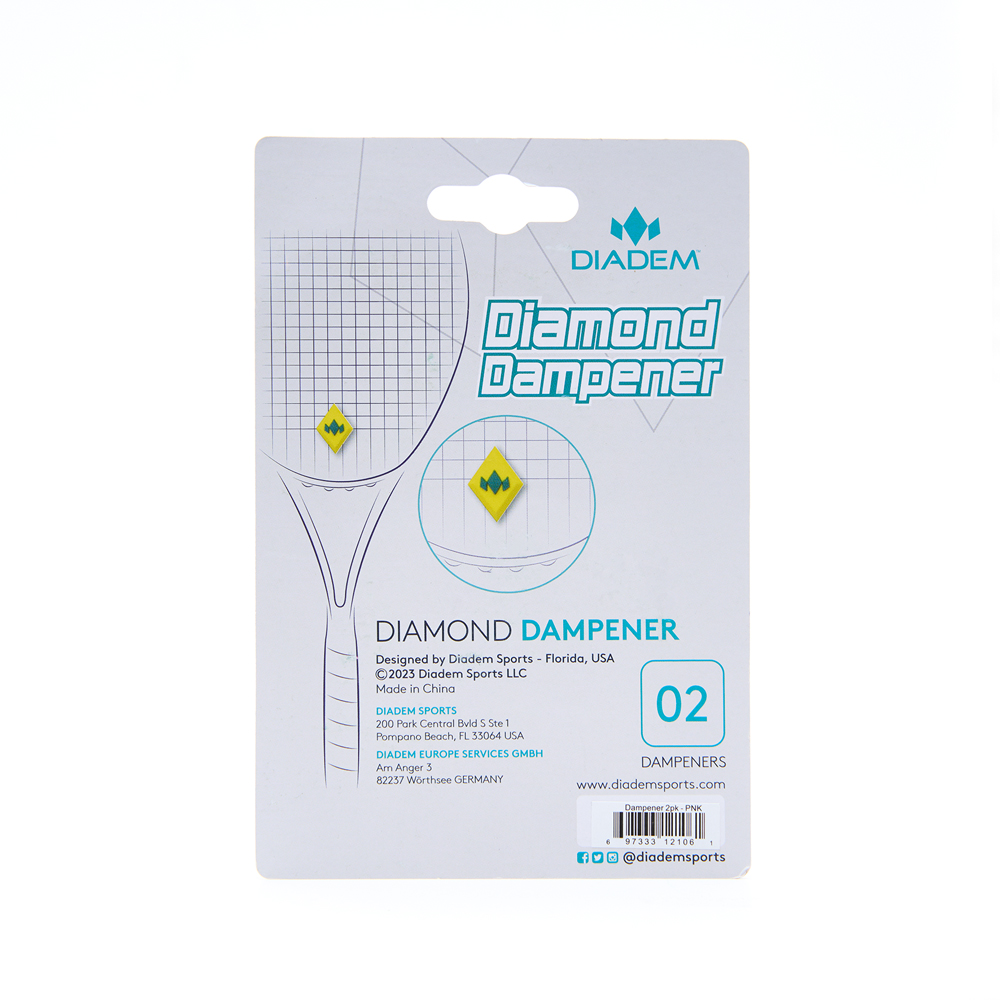 Виброгаситель DIADEM Diamond, DD-2-PNK, розовый