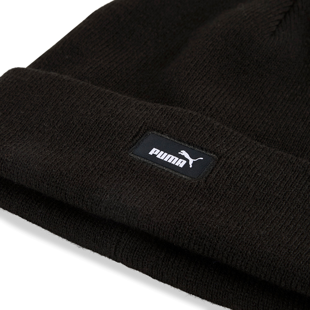 Шапка PUMA ESS Mid Crown Beanie, 02640004, 100% акрил, черный