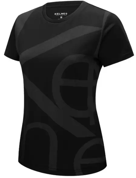 Футболка KELME Women's Short Sleeve T-Shirt Black