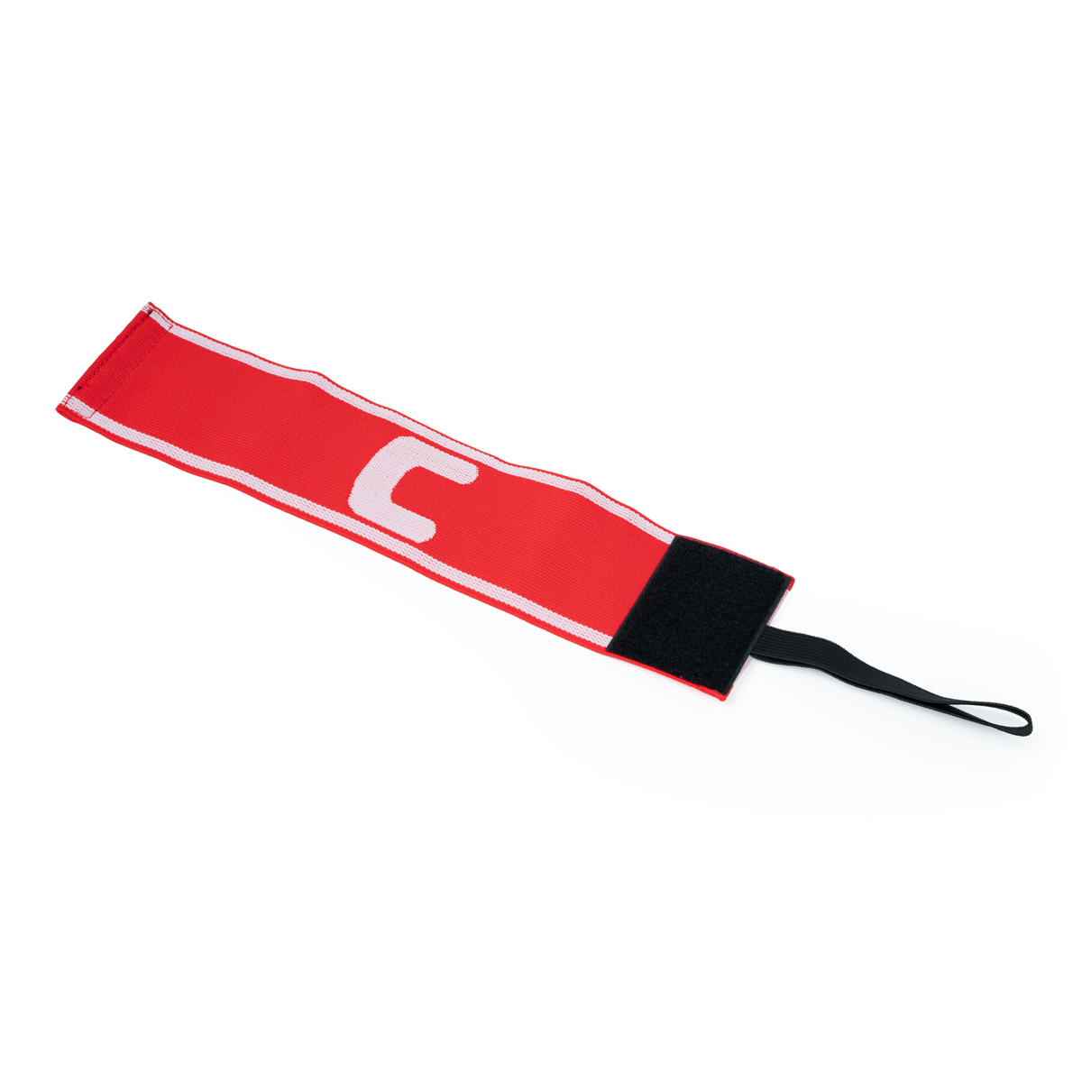 Капитанская повязка TORRES, SS11002-04, нейлон, безразмерная, красно-белый