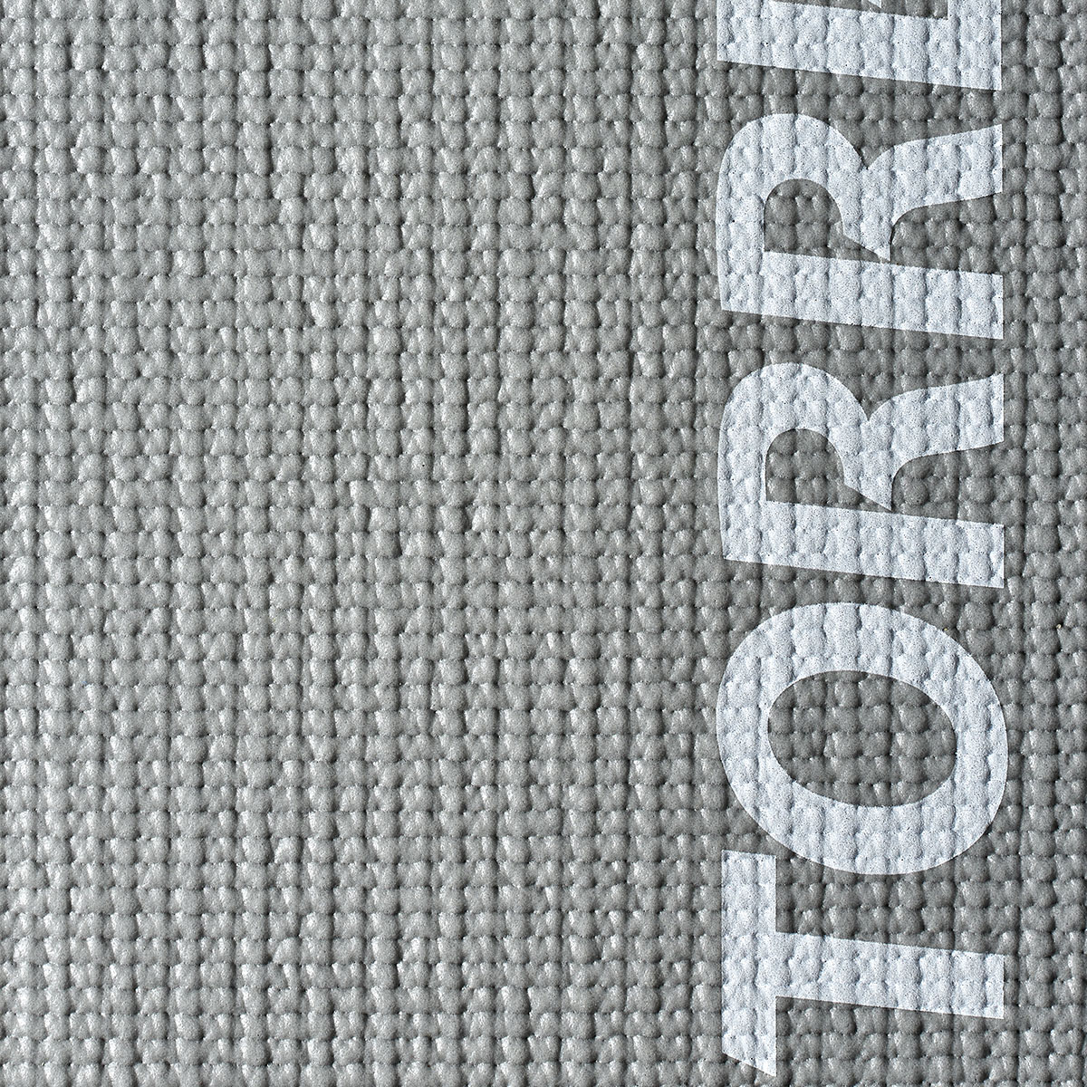 Коврик для йоги TORRES Relax 4, YL12224G, PVC 4 мм, нескользящее покрытие, серый