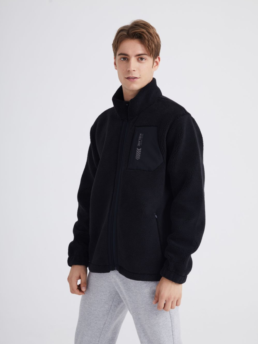 Толстовка KELME Men's Knitted Jacket Black