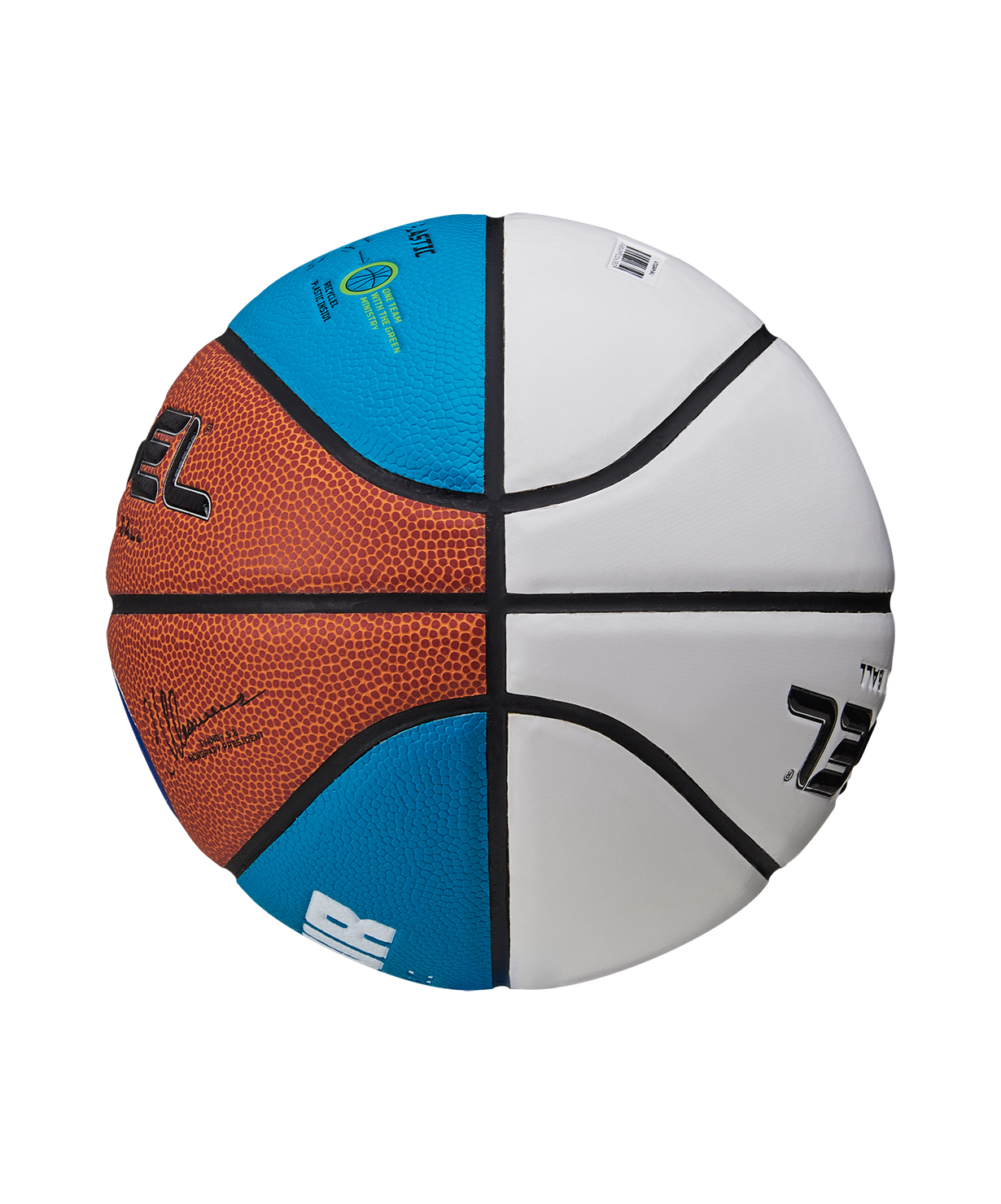 Мяч баскетбольный JOGEL ECOBALL 2.0 Autograph №3, размер 3