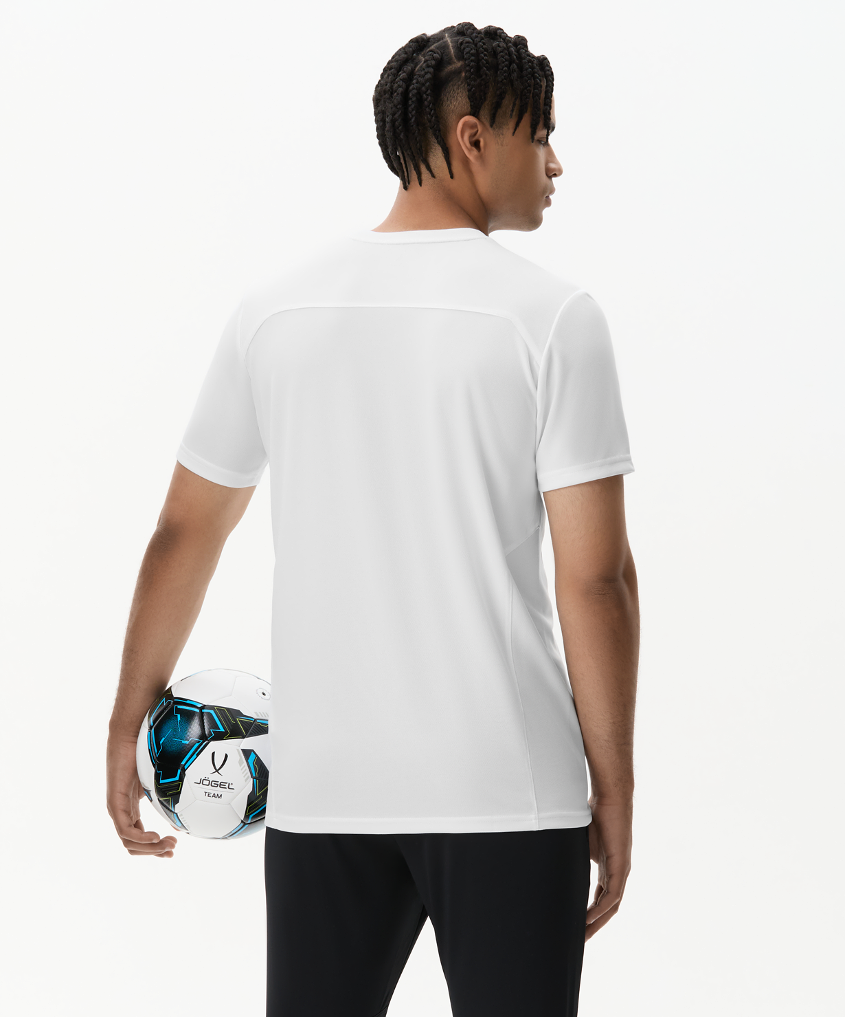 Футболка тренировочная JOGEL DIVISION Training Tee, белый, размер L